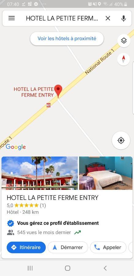 La Petite Ferme Bed & Breakfast Casablanca Exterior foto